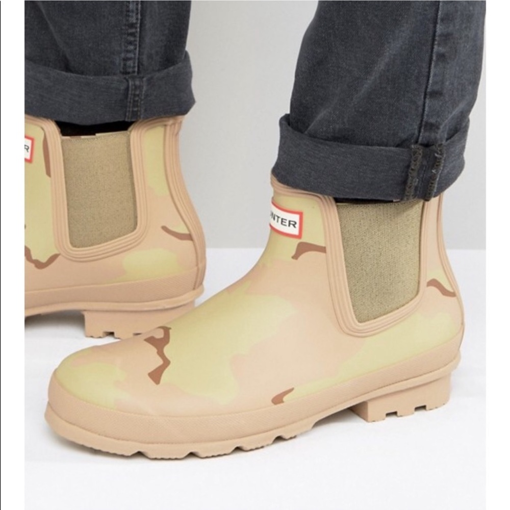 Hunters Chelsea Camo Short Booties